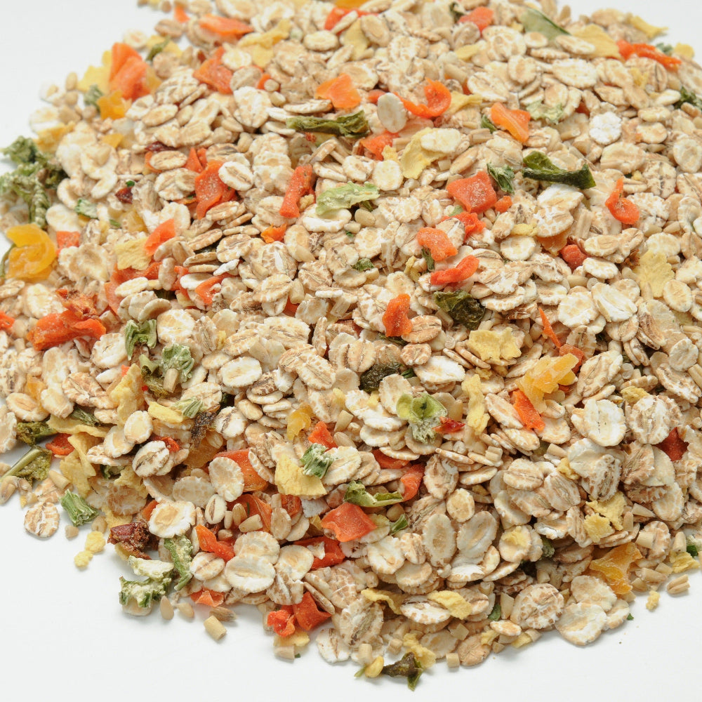 dog food pre mix with barley oats and veg
