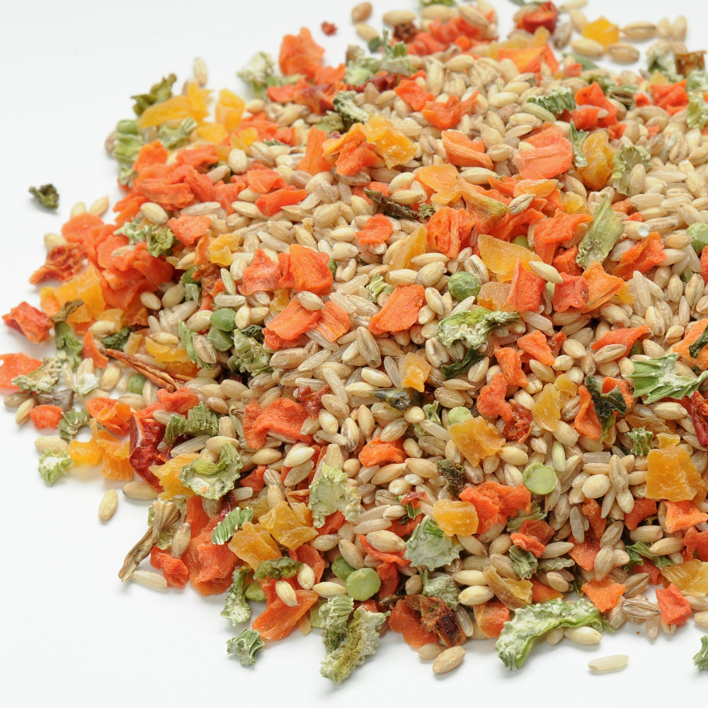 dog food pre mix with whole grains and veg