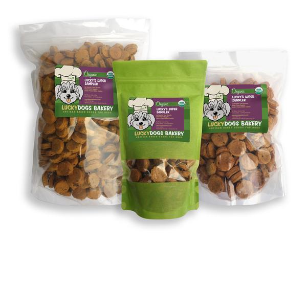 Lucky's Organic Super Sampler - Happy Dog Food