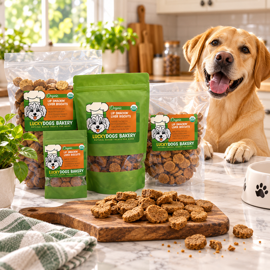Lucky's Lip Smackin' Liver Biscuits