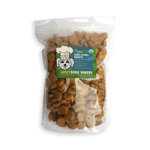 Lucky's Organic Sweet Potato Nuggets - Happy Dog Food